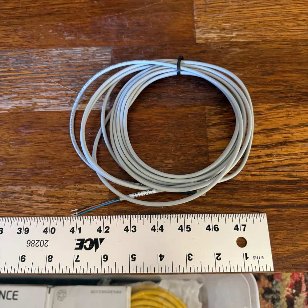 Festo NEBU-M8G3-K-5-LE3‎ Connecting Cable 541334 M8 3-Pin 5m Grey PRS1508